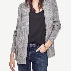 Ann Taylor Open Cardigan